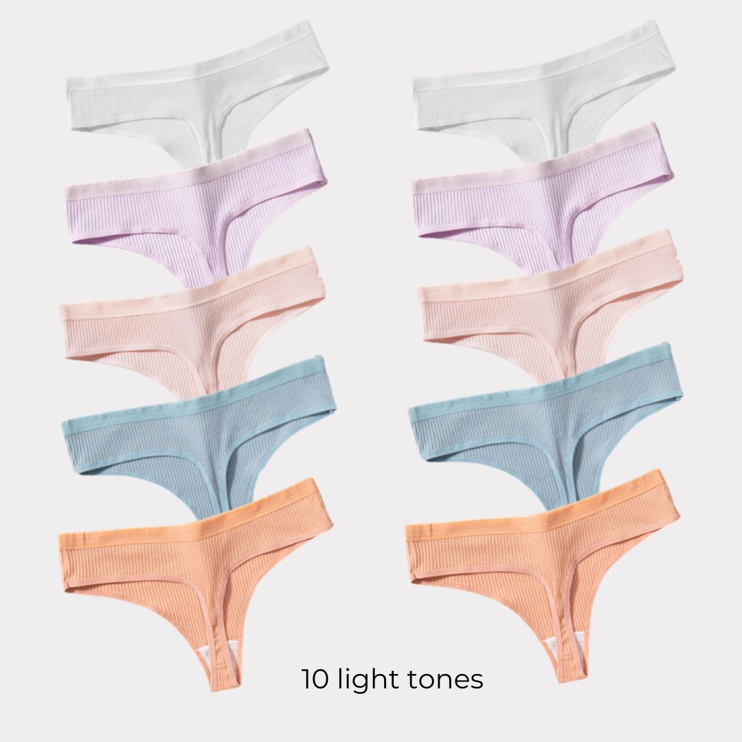 Tanga ComfortCotton [Antibacteriana] – Paga 5, Llévate 10