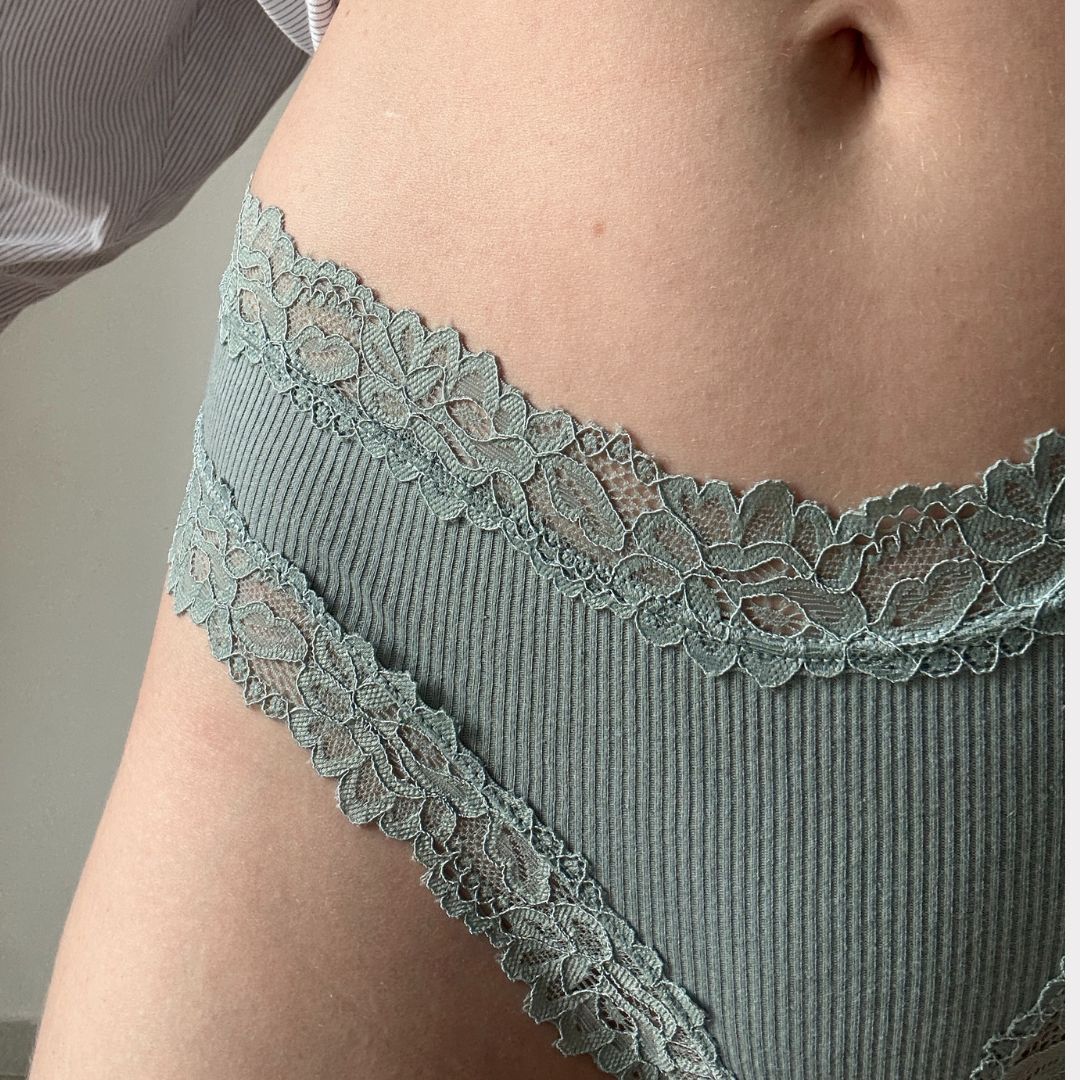 CottonLace Thong [Antibacterial] - Buy 4, Get 8