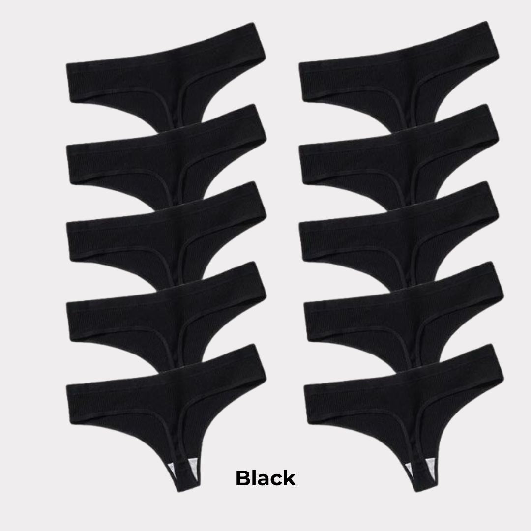 ComfortCotton® Thong [Antibacterial] – Buy 5, Get 10